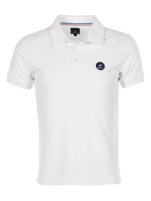 Peak Mountain Koszulka polo w kolorze białym rozmiar: XXL