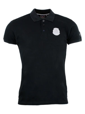 Peak Mountain Koszulka polo w kolorze czarnym rozmiar: L