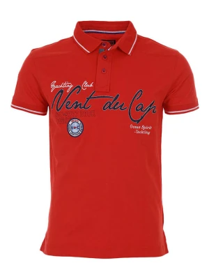 Peak Mountain Koszulka polo w kolorze czerwonym rozmiar: M