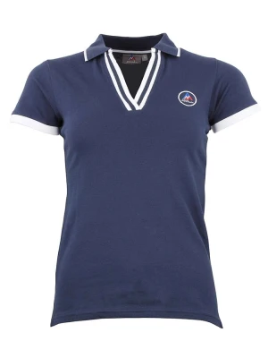 Peak Mountain Koszulka polo w kolorze granatowym rozmiar: L