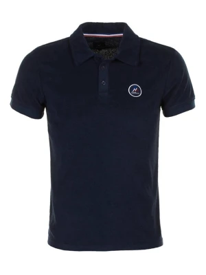 Peak Mountain Koszulka polo w kolorze granatowym rozmiar: M