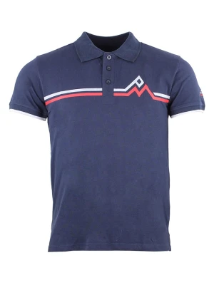 Peak Mountain Koszulka polo w kolorze granatowym rozmiar: XL
