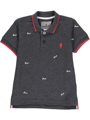 Peak Mountain Koszulka polo w kolorze szarym rozmiar: 128
