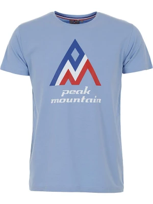 Peak Mountain Koszulka w kolorze niebieskim rozmiar: XXL