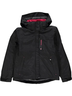 Peak Mountain Kurtka funkcyjna 3w1 w kolorze czarno-różowym rozmiar: 176