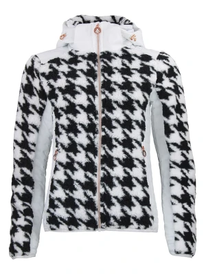 Peak Mountain Kurtka hybrydowa "Amore" w kolorze czarno-białym rozmiar: M