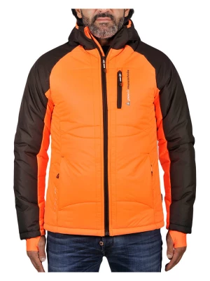 Peak Mountain Kurtka narciarska w kolorze pomarańczowo-czarnym rozmiar: L