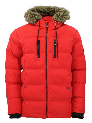 Peak Mountain Kurtka pikowana "Canory" w kolorze czerwonym rozmiar: M