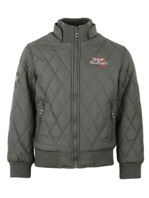Peak Mountain Kurtka pikowana w kolorze khaki rozmiar: 176