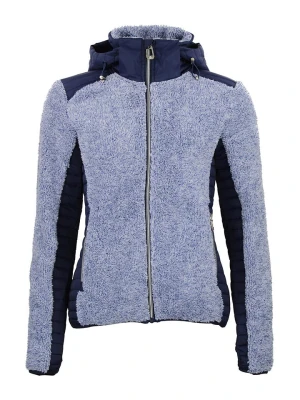 Peak Mountain Kurtka polarowa "Amarant" w kolorze niebieskim rozmiar: M