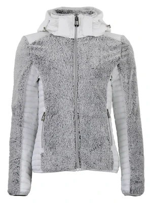 Peak Mountain Kurtka polarowa "Amarant" w kolorze szarym rozmiar: M