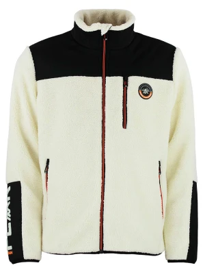 Peak Mountain Kurtka polarowa "Cafron" w kolorze beżowym rozmiar: XL