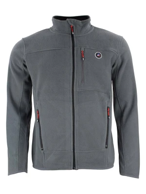 Peak Mountain Kurtka polarowa "Calonor" w kolorze szarym rozmiar: XL