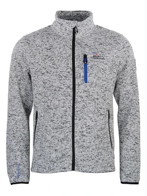Peak Mountain Kurtka polarowa "Cemo" w kolorze szarym rozmiar: 3XL