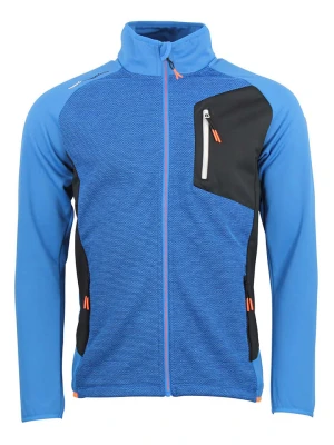 Peak Mountain Kurtka polarowa "Cerin" w kolorze niebieskim rozmiar: XXL