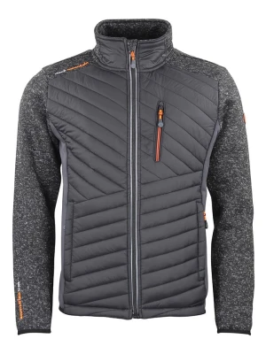 Peak Mountain Kurtka polarowa "Chacha" w kolorze szarym rozmiar: 3XL