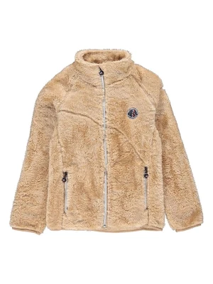 Peak Mountain Kurtka polarowa w kolorze jasnobrązowym rozmiar: 104