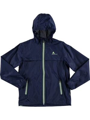 Peak Mountain Kurtka przeciwdeszczowa w kolorze granatowym rozmiar: 176