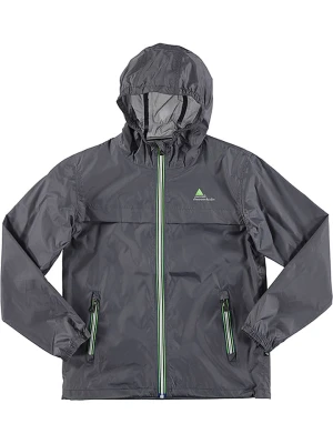 Peak Mountain Kurtka przeciwdeszczowa w kolorze szarym rozmiar: 140