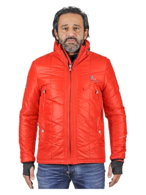 Peak Mountain Kurtka puchowa "Capa" w kolorze czerwonym rozmiar: XL