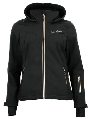 Peak Mountain Kurtka softshellowa "Amaleo" w kolorze czarnym rozmiar: L