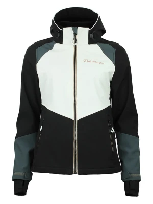 Peak Mountain Kurtka softshellowa "Ametis" w kolorze czarno-białym rozmiar: S