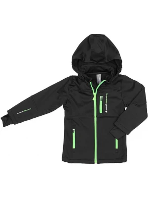 Peak Mountain Kurtka softshellowa w kolorze czarno-zielonym rozmiar: 98