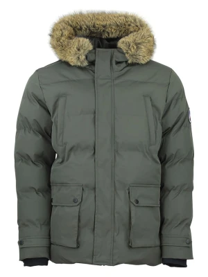 Peak Mountain Kurtka zimowa "Canabel" w kolorze khaki rozmiar: XL