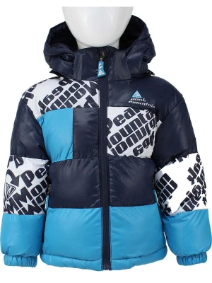 Peak Mountain Kurtka zimowa w kolorze granatowo-turkusowym rozmiar: 98