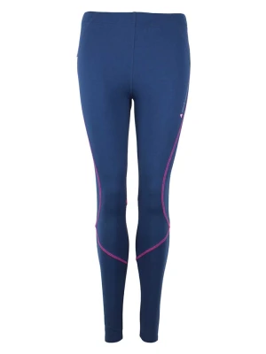 Peak Mountain Legginsy w kolorze granatowym rozmiar: L