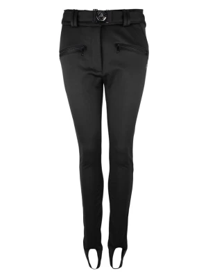 Peak Mountain Softshellowe spodnie narciarskie "Afuzzono" w kolorze czarnym rozmiar: S