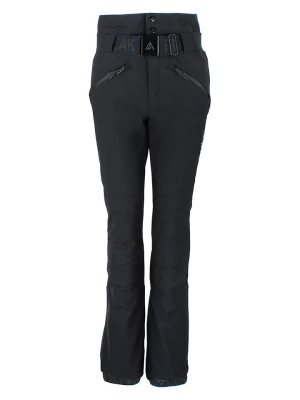 Peak Mountain Softshellowe spodnie narciarskie "Atlas" w kolorze czarnym rozmiar: S