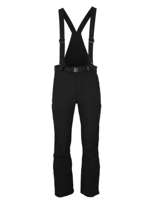 Peak Mountain Softshellowe spodnie narciarskie "Candalo" w kolorze czarnym rozmiar: M
