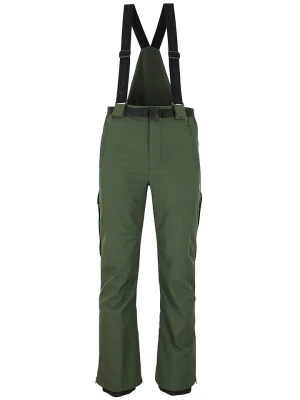 Peak Mountain Softshellowe spodnie narciarskie "Candalo" w kolorze khaki rozmiar: S