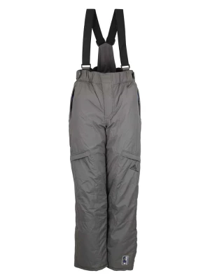 Peak Mountain Softshellowe spodnie narciarskie w kolorze szarym rozmiar: 164