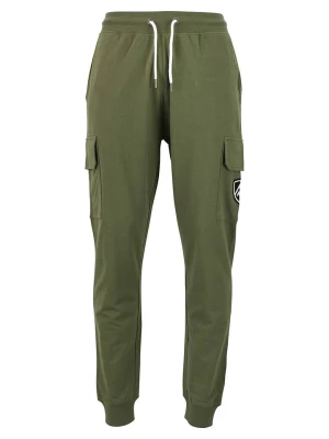 Peak Mountain Spodnie dresowe "Cargo" w kolorze khaki rozmiar: M