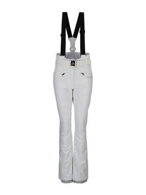 Peak Mountain Spodnie narciarskie "Adam" w kolorze białym rozmiar: XL