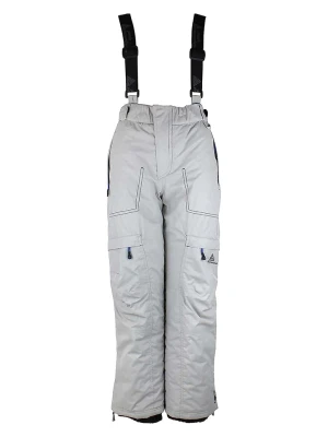 Peak Mountain Spodnie narciarskie w kolorze szarym rozmiar: 140