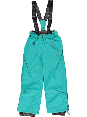 Peak Mountain Spodnie narciarskie w kolorze turkusowym rozmiar: 176