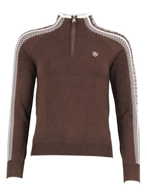 Peak Mountain Sweter "Adomino" w kolorze brązowym rozmiar: M