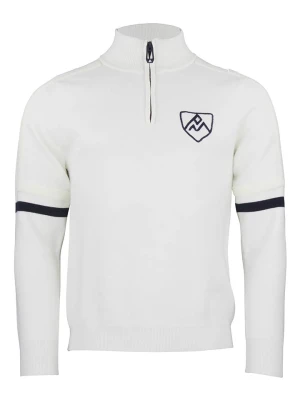 Peak Mountain Sweter "Casta" w kolorze białym rozmiar: L