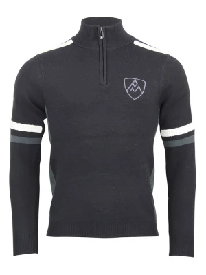 Peak Mountain Sweter "Casta" w kolorze szarym rozmiar: L