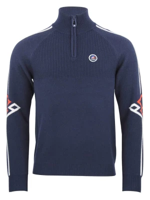 Peak Mountain Sweter "Ciao" w kolorze granatowym rozmiar: M