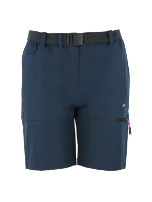 Peak Mountain Szorty funkcyjne "Ajasi" w kolorze granatowym rozmiar: XL