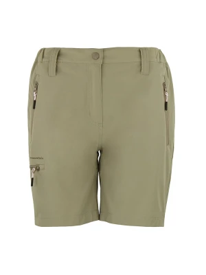 Peak Mountain Szorty funkcyjne "Assor" w kolorze beżowym rozmiar: M