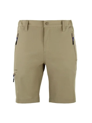 Peak Mountain Szorty funkcyjne "Cessor" w kolorze beżowym rozmiar: L