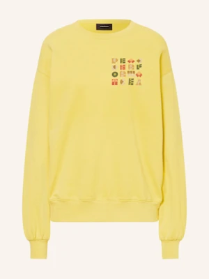 Peak Performance Bluza Nierozpinana Terry Graphic Crew gelb
