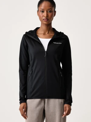 Peak Performance bluza rozpinana z kapturem damska czarny