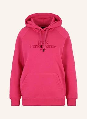 Peak Performance Bluza Z Kapturem rot