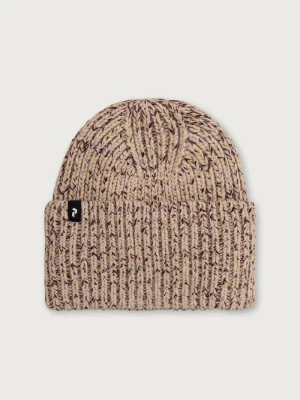 Peak Performance czapka beanie z wełną Mason beżowy